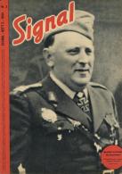 Buch WK II Zeitschrift Signal 1944 Heft Nr. 3 Deutscher Verlag 39 Seiten Sehr Viele Abbildungen I-II - Unclassified