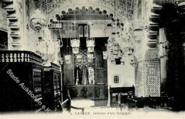Synagoge Tanger Marokko Innenansicht I-II Synagogue - Unclassified