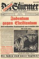 Judaika Der Stürmer Sonder Nummer 1937 Hrsg. Julius Streicher I-II Judaisme - Jodendom