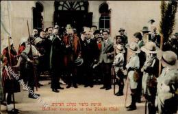Judaika Israel Balfour Empfang Im Zionis Club I-II Judaisme - Jodendom