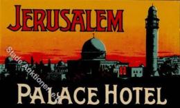 Judaika Jerusalem Israel Kofferaufkleber I-II Judaisme - Jodendom