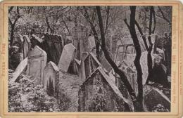 Judaika Jüdischer Friedhof Prag Foto Auf Karton I-II Judaisme - Jewish