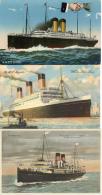 Schiff Ozeanliner Partie Mit Circa 60 Ansichtskarten I-II Bateaux Bateaux Bateaux - Unclassified