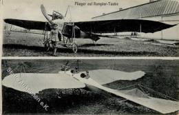 Flugzeug Vor 1945 Flieger Auf Rumpler Taube I-II Aviation - Non Classificati