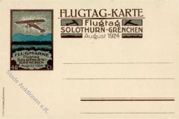 Flugtag Solothurn (4500) Schweiz August 1924 I-II - Ohne Zuordnung