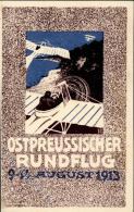 Flugereignis Ostpreussischer Rundflug 1913 II- (beschnitten) Aviation - Non Classificati