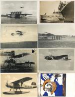 Flugzeug WK II WK I Und Zivil Partie Mit Circa 70 Ansichtskarten I-II Aviation - Non Classificati