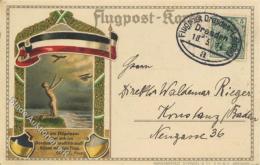 Flugpost Karte 26195 Stempel Flugpost Dresden Leipzig10.5.14 I-II - Unclassified