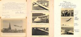 Segelflugzeug Lot Mit über 30 Fotos Div. Formate Und Foto-AK's I-II Planeur - Non Classés