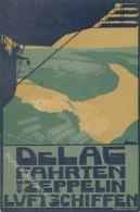 Zeppelin DELAG Fahrten 1910 I-II Dirigeable - Airships