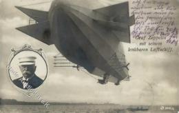 Zeppelin Graf Zeppelin  Foto AK 1908 I-II Dirigeable - Dirigibili