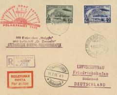 ZEPPELINBRIEF 1931 - Sieger 120 Ab POLARFAHRT -  RUSSLAND, I - Non Classés