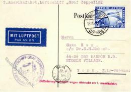 ZEPPELINKARTE 1929 - Sieger 26 A Mit DR 423 EF, I-II - Non Classificati