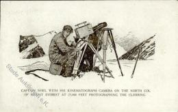 Expedition Mount Everest Captain Noel Kamera 1923 Künstler-Karte I-II (keine Ak-Einteilung) - Non Classés