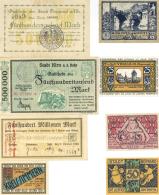 Geld Album Mit Circa 200 Notgeldscheinen 20'er Jahre Unterschiedliche Erhaltung I-II Argent - Ohne Zuordnung