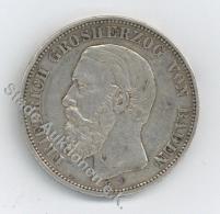 Geld Münzen 5 Mark Baden 1898 Erh. S/SS Argent - Zonder Classificatie