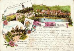 Vorläufer 1894 Gruss Aus TREFFURT,Werrathal", I-II" Montagnes - Unclassified