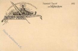 Vorläufer Theater Und Musik Ausstellung Fremden Salon Der Wiener Mode 1892 I-II Expo - Zonder Classificatie