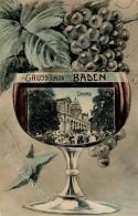Wein Baden Schweiz 1907 I-II Vigne - Non Classés