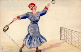 Briefmarken Collage Tennis I-II - Ohne Zuordnung