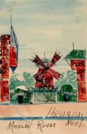 Briefmarken Collage Windmühle I-II - Ohne Zuordnung