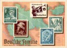 Briefmarkenabbildung Dresden (O8000) WK II Deutsche Familie Olympia Postwertzeichen Ausstellung 1936 I-II Expo - Ohne Zuordnung