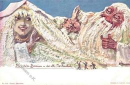 Berggesicht Sign. Hansen Die Schöne Bernina U. Der Alte Morteratsch Künstlerkarte I-II - Unclassified