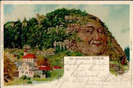Berggesicht Lausitzer Gebirge Der Gemütliche Oybin Künstlerkarte 1903 I-II - Unclassified