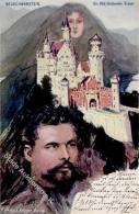 Berggesicht NEUSCHWANSTEIN - Mit König Ludwig II, Killinger 195, I - Non Classificati