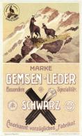 Werbung Gemsenleder Schutzmarke Maxi Postkarte I-II Publicite - Unclassified