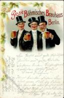 Bier Berlin (1000) Böhmisches Brauhaus Lithographie 1905 I-II Bière - Bierbeek