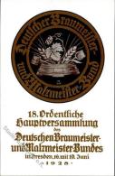 Bier Dresden Deutscher Braumeister Und Malzmeister Bund  I-II Bière - Bierbeek