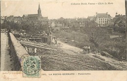 Delcampe - - Morbihan -ref-D94 - La Roche Bernard - Panorama - Travaux De Construction D Une Maison - Carte Bon Etat - - La Roche-Bernard