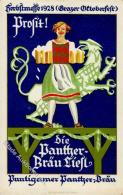 Bier Herbstmesse 1928 Grazer Oktoberfest Die Panther Bräu Liesl I-II Bière - Bierbeek