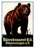 Bier Schwenningen (7730) Bärenbrauerei I-II (keine Ak-Einteilung) Bière - Bierbeek