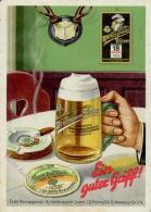 Bier Wernesgrüner Pilsner Werbe AK I-II Bière - Bierbeek
