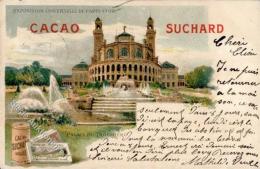 Schokolade Cacao Suchard Exposition Universelle De Paris 1902 Litho I-II - Unclassified