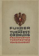 Turnfest Frankfurt (6000) Führer Und Turnfestordnung 1948 Hrsg. Vom Deutschen Arbeitsausschuss Turnen 112 Seiten I- - Zonder Classificatie