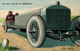 Auto Sign. Kneiss, E. Auto  Künstlerkarte 1909 I-II - Zonder Classificatie