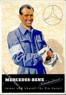 Mercedes Kundendienst Werbe AK I-II - Zonder Classificatie