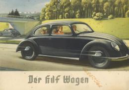 Auto VW Der KdF Wagen Werbebroschüre II (fleckig, Kl. Einrisse) - Non Classés