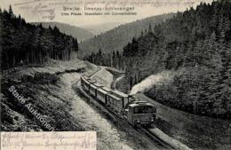 ZAHNRADBAHN - STRECKE ILMENAU-SCHLEUSINGEN,Thür., I - Non Classés