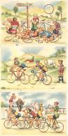 Fahrrad 6'er Set Humor Künstler-Karten I-II Cycles - Unclassified