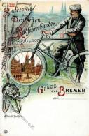 Fahrrad Bremen (2800) XIV. Bundesfest Des Deutschen Radfahrerbundes Fahrrad Marktplatz  I-II Cycles - Ohne Zuordnung