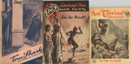 Kinderbuch Hefte 30'er Jahre Lot Mit Circa 40 Heften U. A. Tom Shark, Zack, Rolf Torring's Abenteuer Unterschiedliche Er - Spielzeug & Spiele