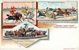 Zirkus Barnum Und Bailey Pferde  Lithographie I-II - Circus