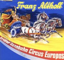 Zirkus Franz Althoff Broschüre Programmheft 1967 Sehr Viele Abbildungen I-II - Circus