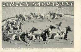 Zirkus Sarrasani Dressur Pferde  1907 I-II - Circo