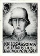 Studentika Lauingen (8882) Kriegsabsolvia Aufbauschule 1942 I-II - Non Classés