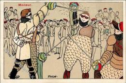 Studentika Mensur Künstlerkarte 1905 I-II - Zonder Classificatie